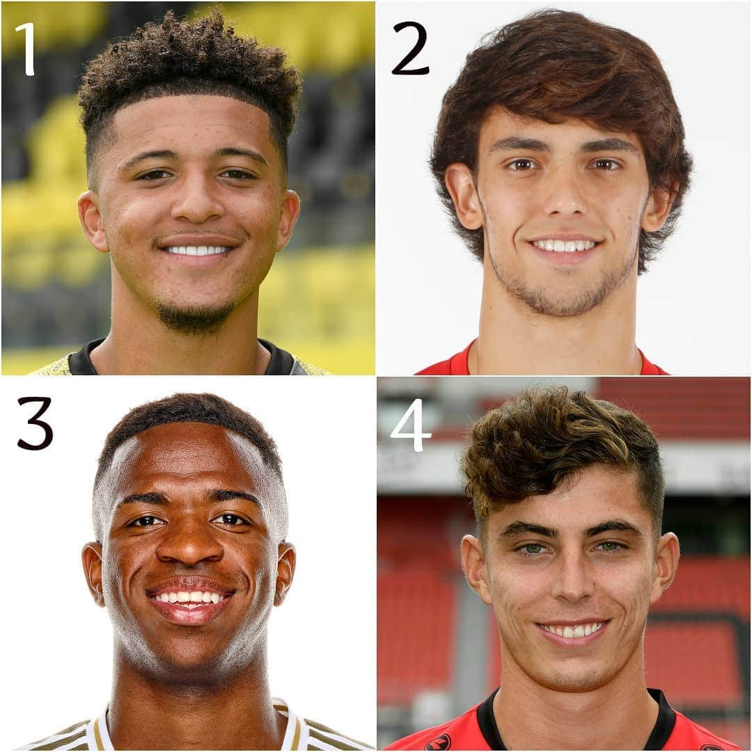 UEFAチャンピオンズリーグさんのインスタグラム写真 - (UEFAチャンピオンズリーグInstagram)「😎 Which youngster would improve your team the most? ⁣ ⁣ 1. Jadon Sancho⁣ 2. João Félix⁣ 3. Vinícius Júnior⁣ 4. Kai Havertz ⁣ ⁣ #UCL #wonderkid」9月4日 22時41分 - championsleague