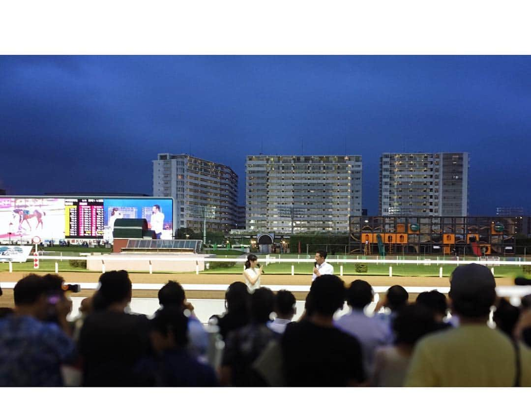 横山ルリカさんのインスタグラム写真 - (横山ルリカInstagram)「‪. #川崎競馬場 #戸塚記念トークショー ありがとうございました ‪#スペシャルゲスト#2008年北京オリンピック4×100mリレー‬ ‪銀メダリスト #塚原直貴 さんと🏃🎖‬ .‬ ‪#塚原さんは初競馬にハマられていました 🐴‬」9月4日 23時12分 - rurika_yokoyama_official