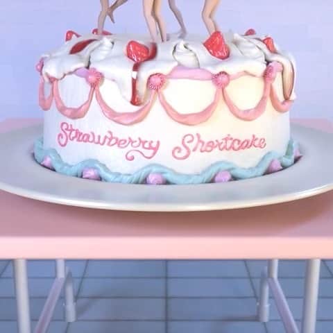 のインスタグラム：「💗 Snippet of "Strawberry Shortcake" off my album K-12 💗 Coming out in 2 fucking days!!!! Artwork: @pastelae 👼 "Instead of making me feel bad for the body I got just teach him to keep it in his pants and tell him to stop"」