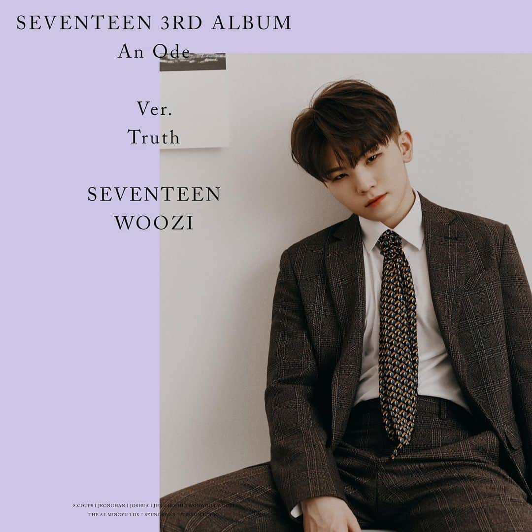 SEVENTEENさんのインスタグラム写真 - (SEVENTEENInstagram)「SEVENTEEN 3RD ALBUM 'An Ode' OFFICIAL PHOTO Truth Ver. #WOOZI  #SEVENTEEN #세븐틴 #An_Ode #20190916_6PM」9月5日 0時04分 - saythename_17