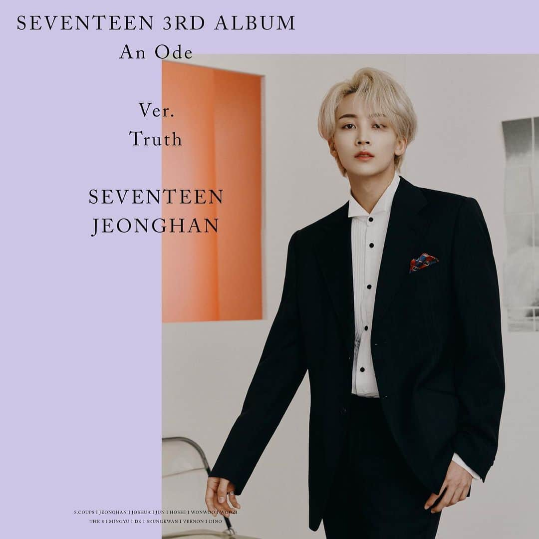 SEVENTEENさんのインスタグラム写真 - (SEVENTEENInstagram)「SEVENTEEN 3RD ALBUM 'An Ode' OFFICIAL PHOTO Truth Ver. #Jeonghan  #SEVENTEEN #세븐틴 #An_Ode #20190916_6PM」9月5日 0時05分 - saythename_17