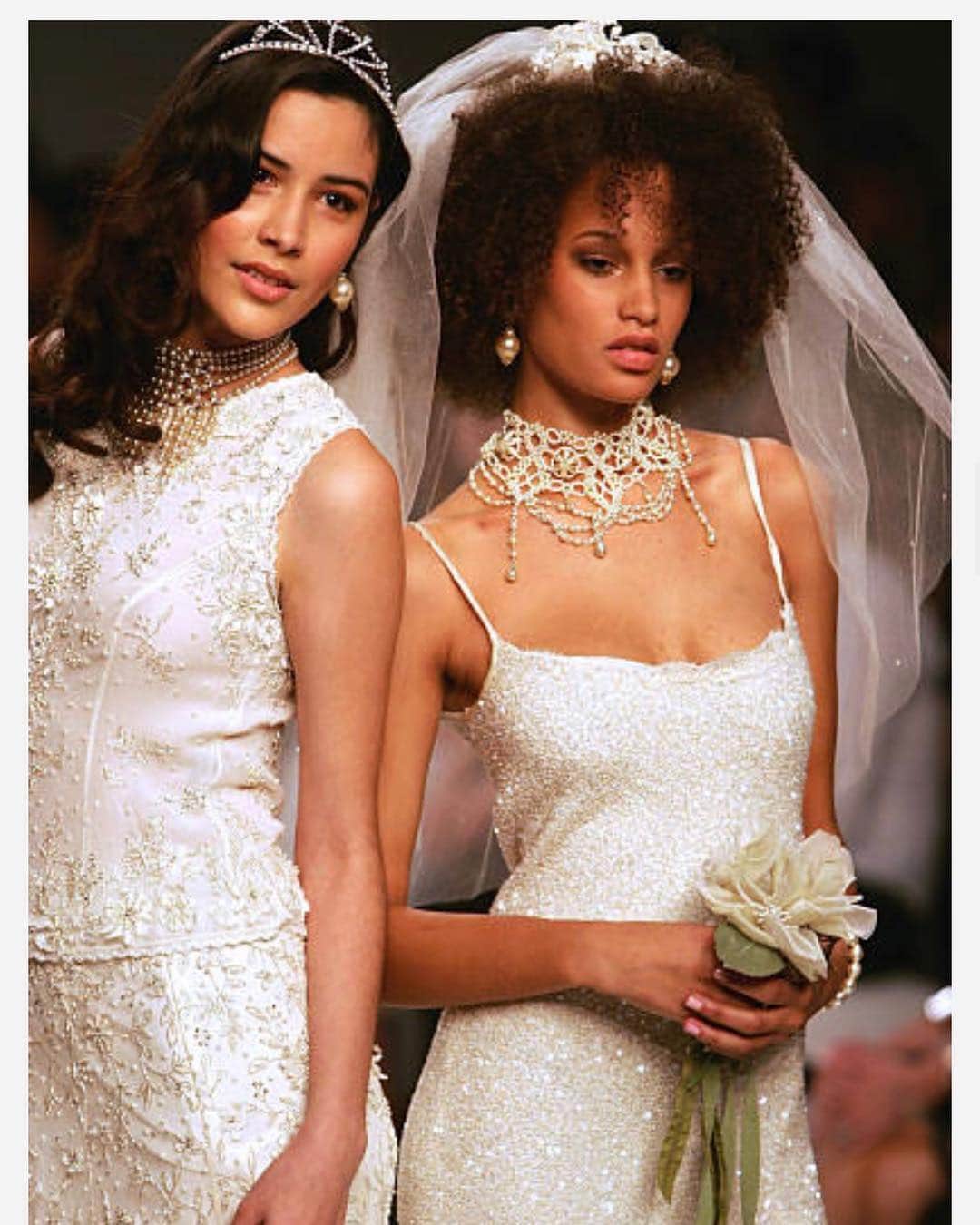 キャロライン チャールズのインスタグラム：「Caroline Charles. LFW Spring/Summer 2008.」