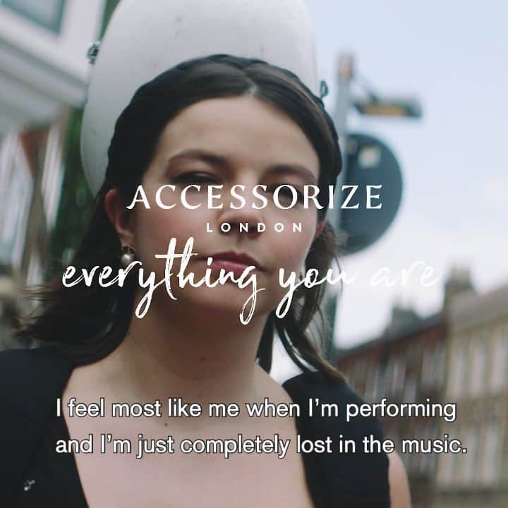 アクセサライズのインスタグラム：「Showing us there’s more to an #Accessorizer than meets the eye, professional cellist Steph Tress expresses herself not only through her music but also through her personal sense of style. Welcome to her world… 🎼🌍 ~ Tap the link in the bio to discover more now.  #EverthingYouAre #Accessorize #Accessorizer」
