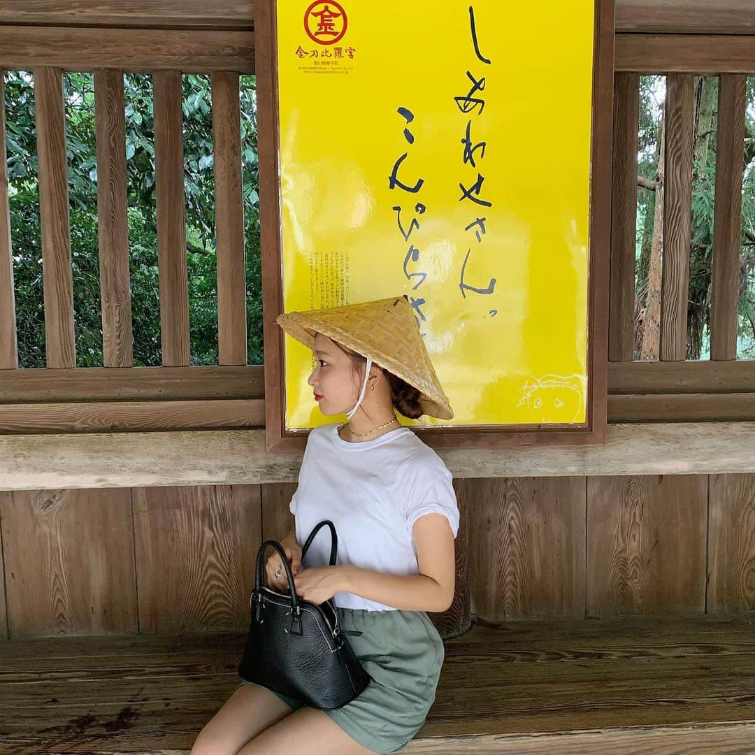 高田茉実さんのインスタグラム写真 - (高田茉実Instagram)「金比羅山へ🗻 パワーチャージ！ #金比羅山  #香川県」8月21日 17時32分 - __mamico