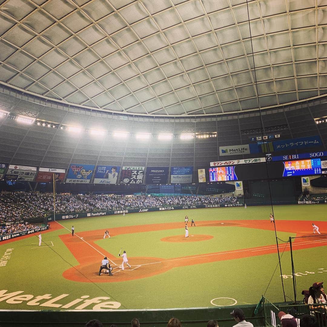 高尾千穂のインスタグラム：「1年ぶりの観戦！」