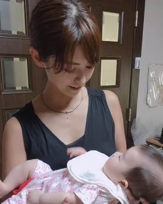 のインスタグラム：「めいっこちゃん😊❤️❤️ きのうで100日❤️ すくすく育って可愛い😍」