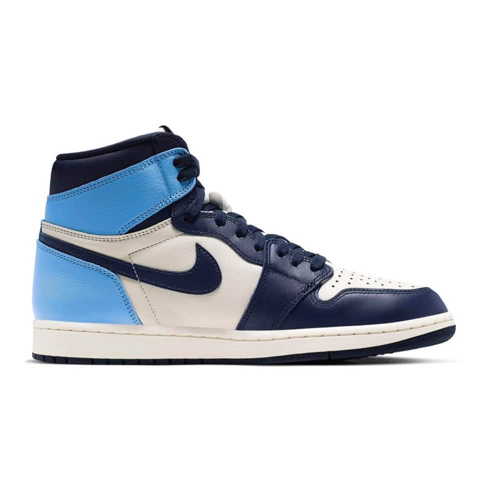HYPEBEASTさんのインスタグラム写真 - (HYPEBEASTInstagram)「@hypebeastkicks: @nike is bringing back its original Air Jordan 1 in a new “Obsidian” colorway. Dressed in a tan, dark and light blue leather upper, the Obsidian and University Blue overlays honor Michael Jordan’s alma mater while creating a style that brings the courts to the streets. It’ll be available on August 31 on Nike’s website for approximately $160 USD.⁠⠀ Photo: Nike」8月21日 11時30分 - hypebeast