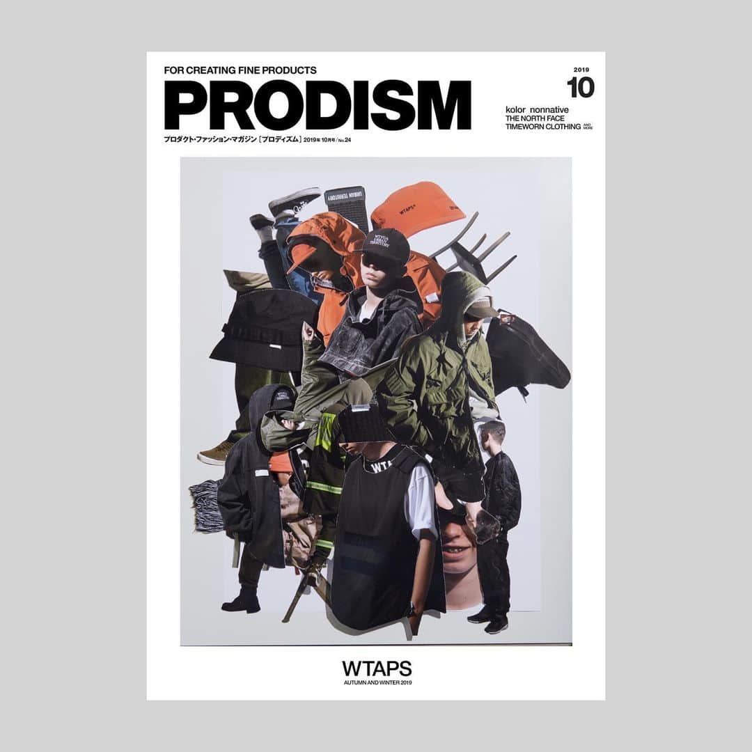 PRODISM Magazine Japanさんのインスタグラム写真 - (PRODISM Magazine JapanInstagram)「8月24日（土）発売のPRODISM最新号。創刊6周年となる今回はWTAPSの最新コレクションを大特集。さらに国内外の人気ブランドの秋冬プロダクトも徹底フィーチャー。西山 徹氏がデザインした特製ステッカーもついてます。ぜひご覧ください！﻿ ﻿ #prodism #wtaps #tetsunishiyama」8月21日 11時40分 - prodism_magazine