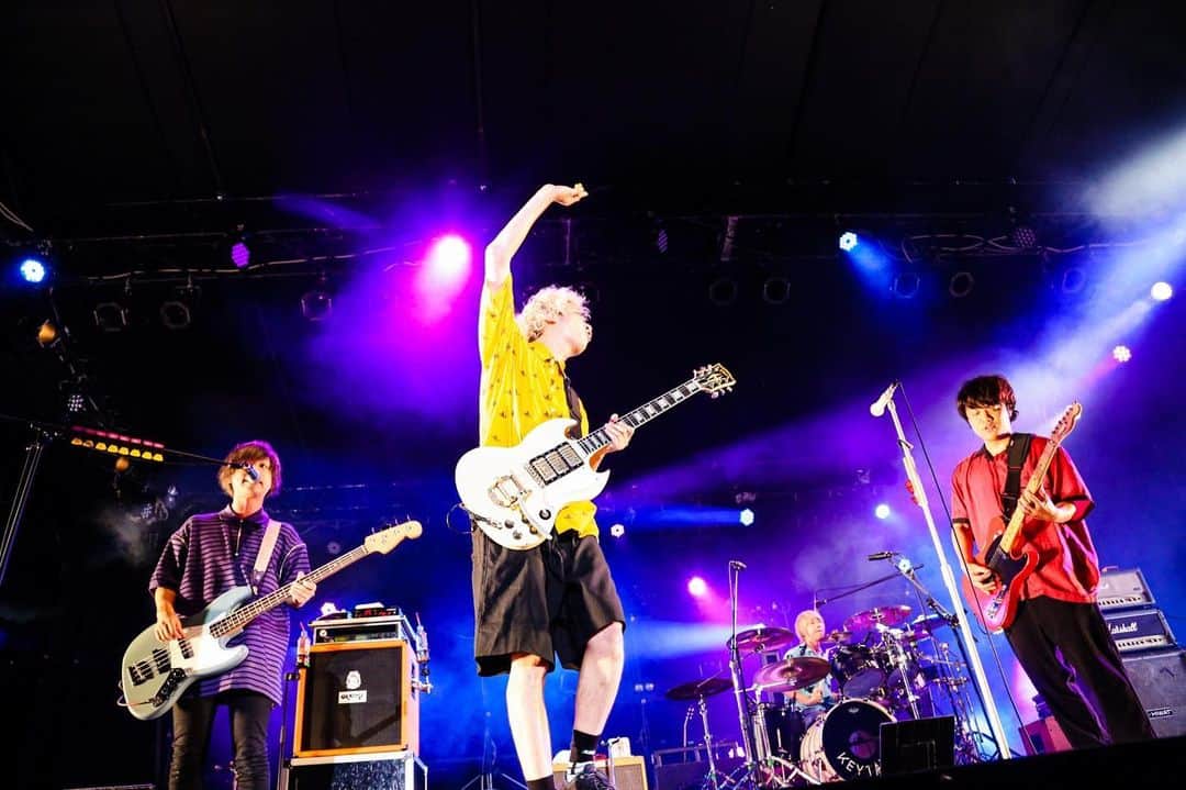 小野武正のインスタグラム：「静岡の水祭たのしかったなあ〜！ photo by 白石くん  #keytalk #水祭」