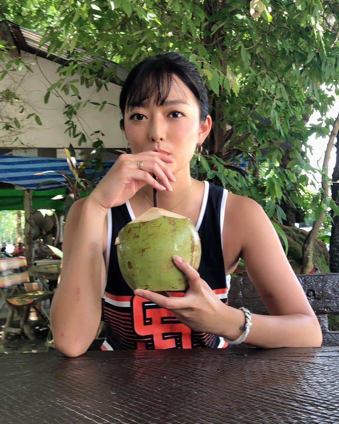 結子さんのインスタグラム写真 - (結子Instagram)「Yum💕💕 . . 雨季なのにパーフェクト天気🌞 #thailand#trip#instatravel#family#love #タイ#旅行#家族#快晴」8月21日 12時47分 - yuiko_yyy