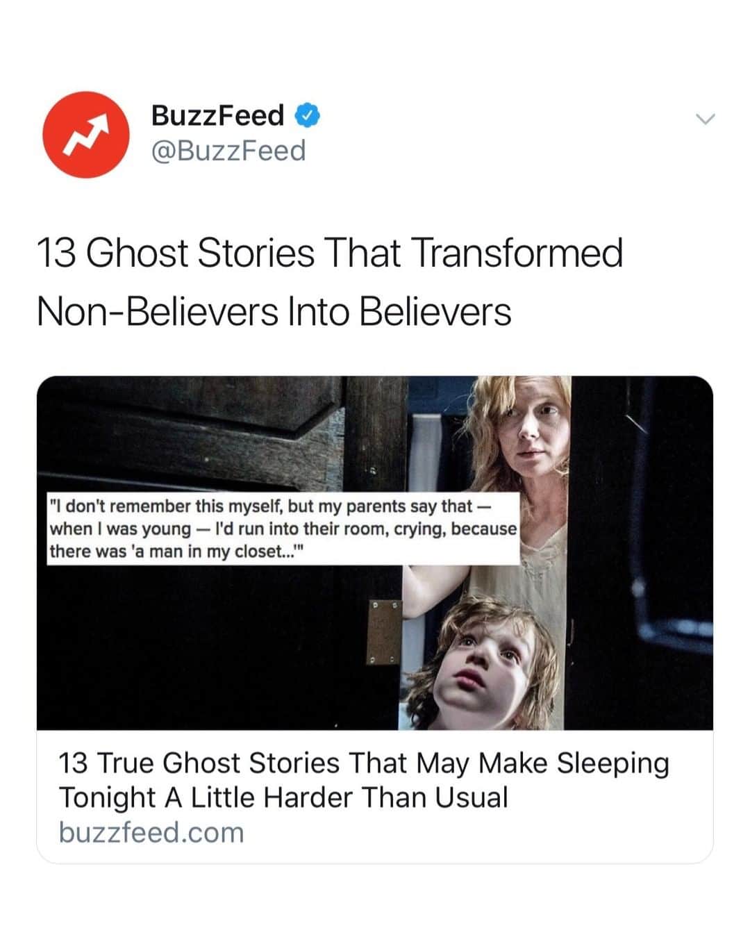 BuzzFeedさんのインスタグラム写真 - (BuzzFeedInstagram)「Love a good ghost story? This is for you then 👻 Link in bio 😬」8月21日 12時59分 - buzzfeed