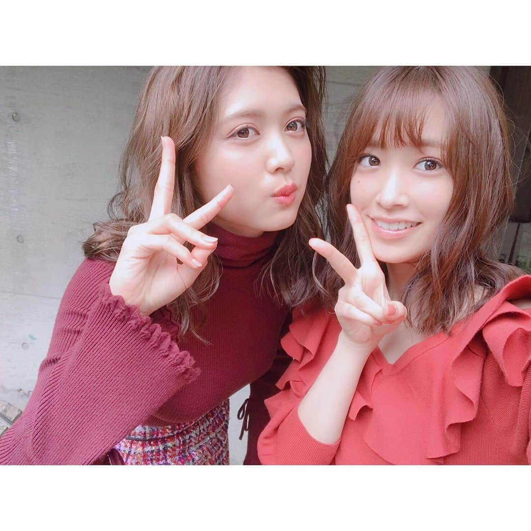 松元絵里花さんのインスタグラム写真 - (松元絵里花Instagram)「* 初めましてのきくちゃん❤️ 同い年でとっても可愛いキャラだった☺️ さいきょーの話もして、 一気に親近感❤️🤭笑 #Ray#日向坂46 #佐々木久美 ちゃん #松元絵里花」8月21日 18時56分 - matsumoto_erika