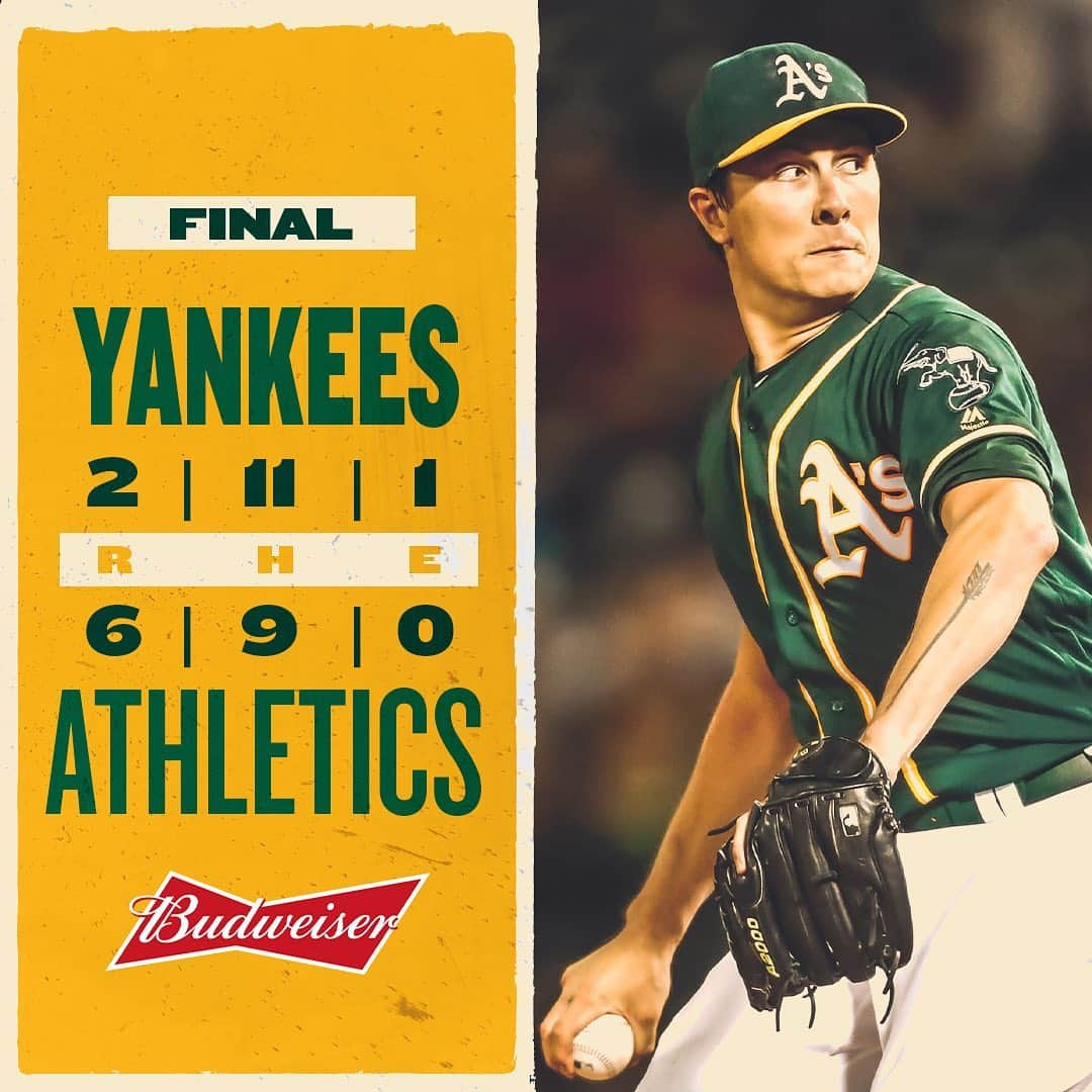 オークランド・アスレチックスさんのインスタグラム写真 - (オークランド・アスレチックスInstagram)「Home(r) is where the win is. #RootedInOakland」8月21日 14時08分 - athletics