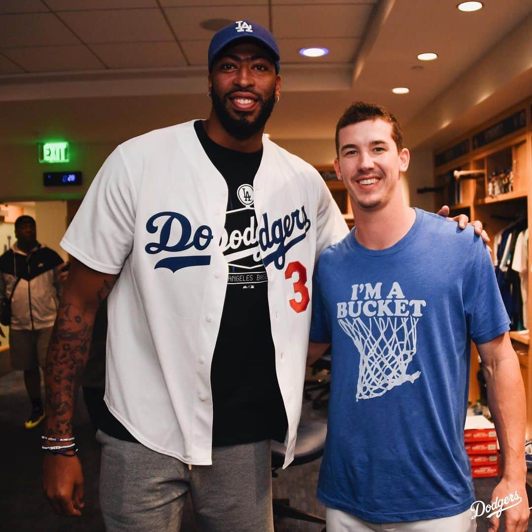 Los Angeles Dodgersさんのインスタグラム写真 - (Los Angeles DodgersInstagram)「Welcome to LA, @antdavis23!」8月21日 15時26分 - dodgers