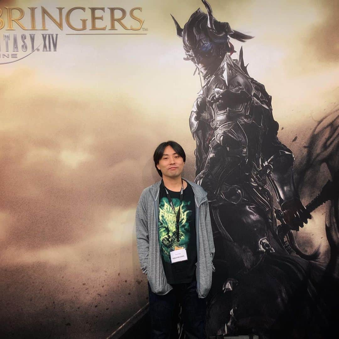 FINAL FANTASY XIVさんのインスタグラム写真 - (FINAL FANTASY XIVInstagram)「#gamescom2019 2nd day is about to begin! Banri Oda is ready to have more interviews to share deep lore of #FFXIV!」8月21日 15時41分 - ffxiv