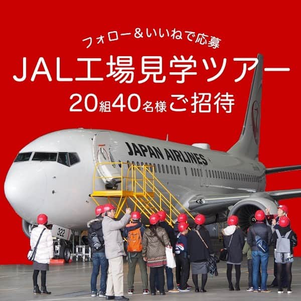 asoview! さんのインスタグラム写真 - (asoview! Instagram)「✈️超人気のJAL工場見学へ20組40名様をご招待！✈️ . 今回は半年前から予約でいっぱいになってしまう「JAL工場見学」の貸切ツアーへ20組40名様をご招待✨ 応募条件や応募方法をご一読の上、ご応募ください♪ . ＜参加方法＞ STEP1👉 asoview!のアカウント ( @asoview) をフォロー！ STEP2👉 この投稿に「いいね」をするだけ✈️ . ＜応募期間＞ 8月21日（水）～9月10日（火）23:59まで . ＜当選発表＞ 9月11日（水）頃にDMにて当選者様へご連絡差し上げます。 ※落選者の方へのご連絡はございませんのであらかじめご了承ください。 . ＜JAL機体工場見学ツアー開催日時＞ 2019年9月28日（土）13時～15時頃 ※現地集合となりますので予めご了承ください。 . 〈開催場所〉 JALメインテナンスセンター1 〒144-0041東京都大田区羽田空港３丁目５−１ . ＜応募条件＞ ・「JAL工場見学」の様子を#アソビュー を付けてSNSに投稿していただける方 ・当日（2019年9月28日（土））の13時～15時頃のお時間に必ず参加できる方 ・体験後のアンケートにご回答いただける方 ・asoview!サイトやSNSにおいて、ご自身の写真が掲載されることを承諾していただける方 ・asoview!のアカウントをフォローしていただいていて、かつ日本国内在住の方 . ＜ご応募に関する注意事項＞ ・複数アカウントでのご応募は無効となります。 ・アカウントを非公開設定にしている方は選考対象外です。 ・企業アカウントからのご応募は選考対象外です。 . ＜施設見学に関する注意事項＞ ・天候・災害等の理由により、当日のイベントがやむをえず中止になる場合がございます。 ・イベント実施の有無にかかわらず、会場までの交通費、宿泊費はお客様のご負担となります。 ・小学生以上の方のみ参加可能です※小学生未満（未就学児）は参加できません。 ・小学生の参加には成人の同伴者が必要です。 ・当選代表者は身分証明書を、6～7歳のお子様は年齢が確認できるもの(保険証)などを当日ご持参の上、受付の際にご提示いただきます。 ・お客様の事由による見学施設内での事故・怪我などについての責任は負いかねます。 ・見学施設内にはご見学者の休憩所、待合室、医務室はございません。 ・入場には参加者全員の名前、年齢、性別の確認が必要です。ご当選発表時にご回答ください。 ・自家用車、自転車でのご来場はご遠慮ください。自家用車用の駐車場、自転車用の駐輪場はございません。 ・見学施設内での飲食はできません。酒気を帯びたお客さまはご見学できません。 ・遅れてご到着の場合は、ご見学コースを一部短縮、または、ご見学いただけないこともありますのでご了承ください。」8月21日 19時14分 - asoview