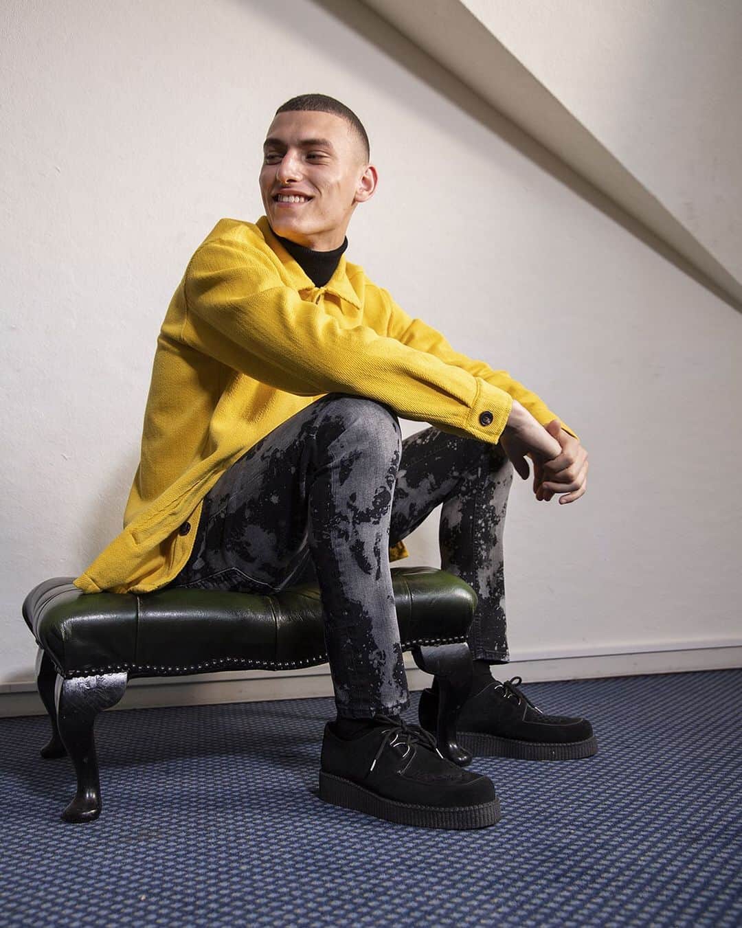 のインスタグラム：「Fall 2019 - ’Uncommon People’ drop 3 now available at Repair Shops and nudiejeans.com. View FALL 2019 in highlights to see more. Shop link in bio . . . #nudiejeans」