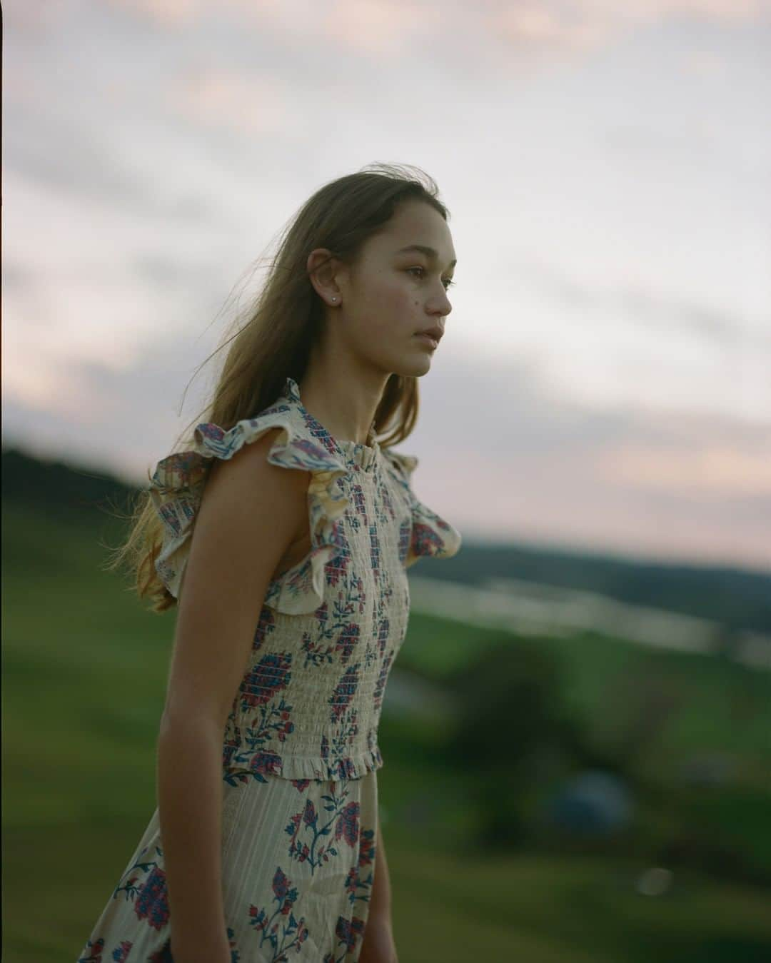 シー ニューヨークさんのインスタグラム写真 - (シー ニューヨークInstagram)「Delicate flutter sleeves & smocked bodice ✨ The Odette Dress✨⠀⠀⠀⠀⠀⠀⠀⠀⠀ #seafall19 #fallflorals #bestseller」8月21日 21時00分 - seanewyork