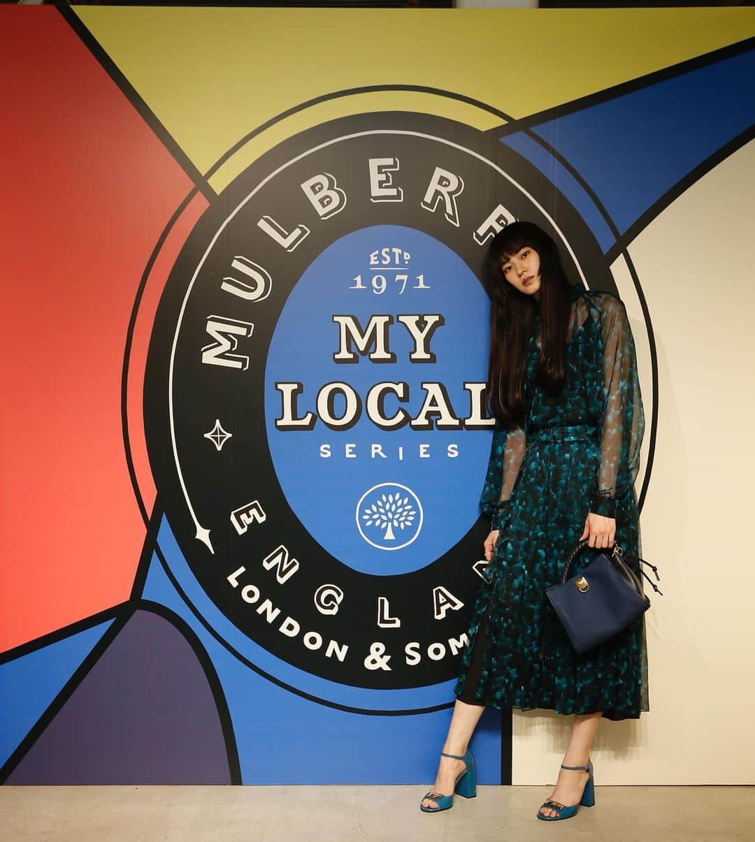 江原美希のインスタグラム：「@mulberryengland  #MulberryxTokyo #mymulberrylocal」