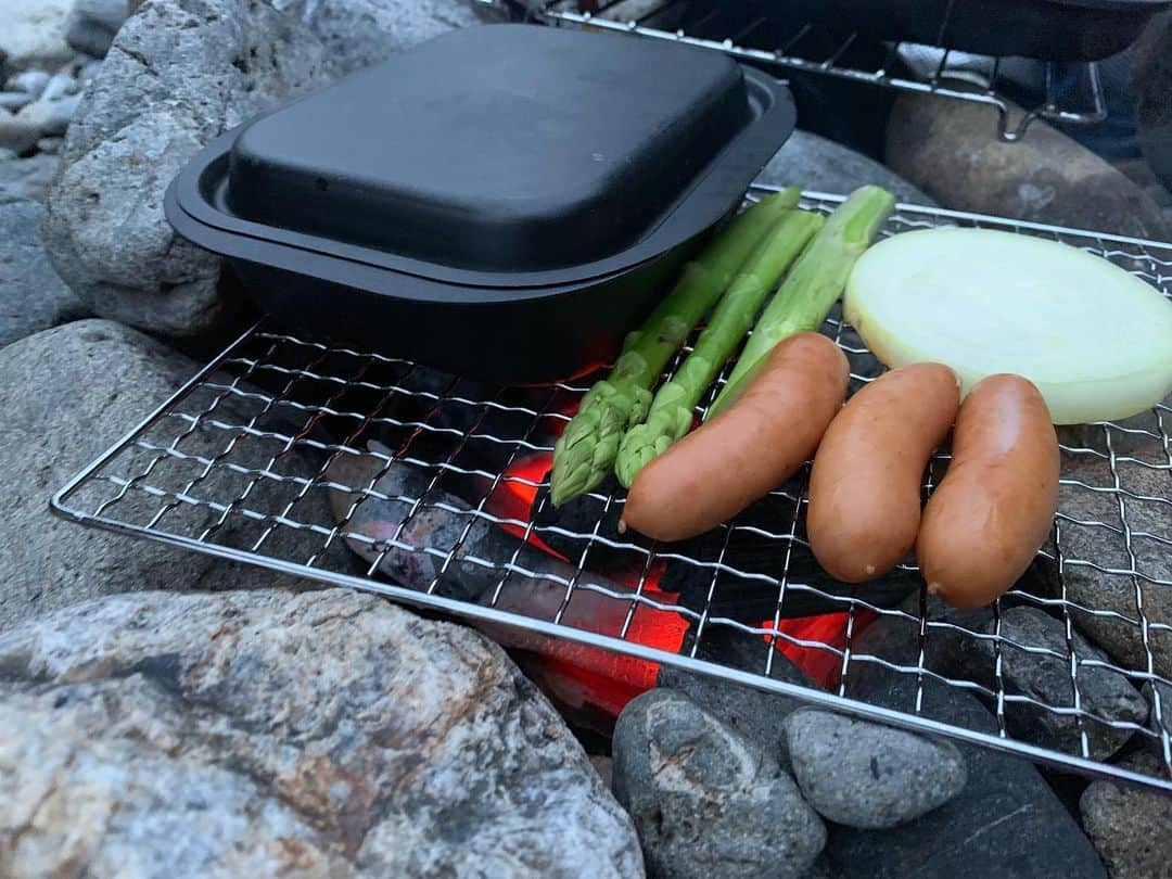 生越千晴さんのインスタグラム写真 - (生越千晴Instagram)「‪. ユキちゃんの作ったMARU TOのエプロンつけて夏の終わりにちゃんと夏を感じれた🐟🌥🍖‬ ‪ナチュラルスタイルバーベキュー‬ ‪#MARUTO‬」8月21日 21時24分 - chiharu_ogoshi