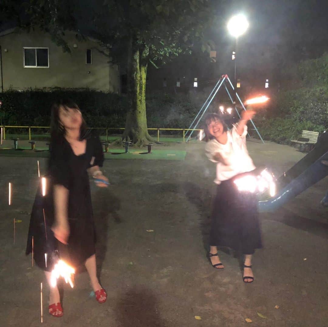 のインスタグラム：「先日は、自主的に夏祭りしたんだよー！ 美味しすぎて白目🙄」