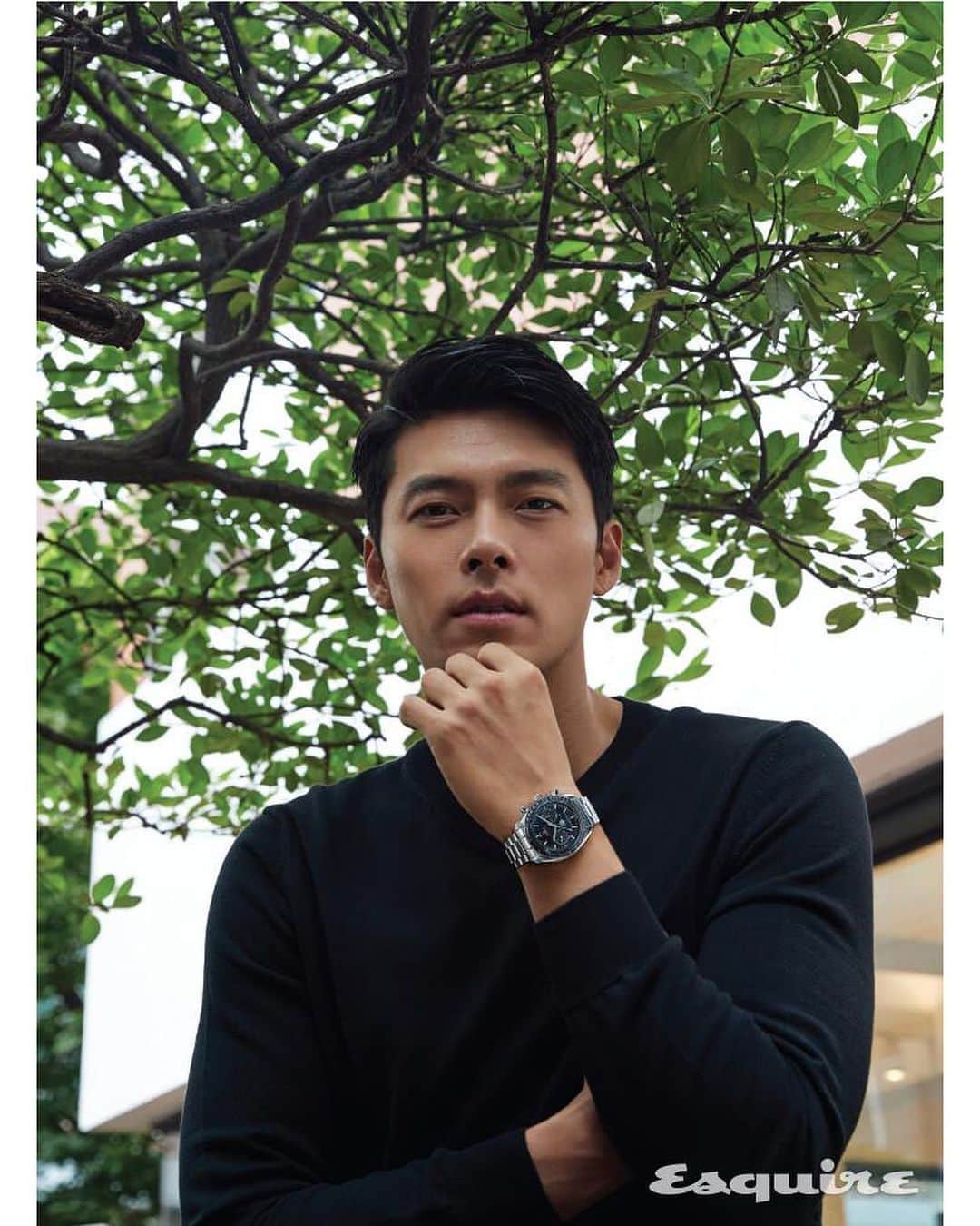 ヒョンビンのインスタグラム：「Esquire HBxOMEGA —— #hyunbin #현빈 #ヒョンビン #玄彬」