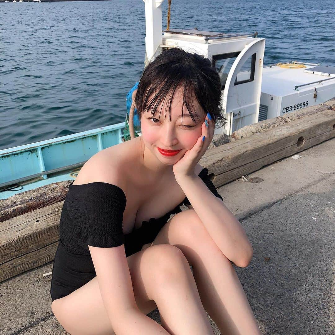 竹内ほのかさんのインスタグラム写真 - (竹内ほのかInstagram)「海水ドリンクバー行きました 元は取れました」8月21日 22時26分 - pochandaa