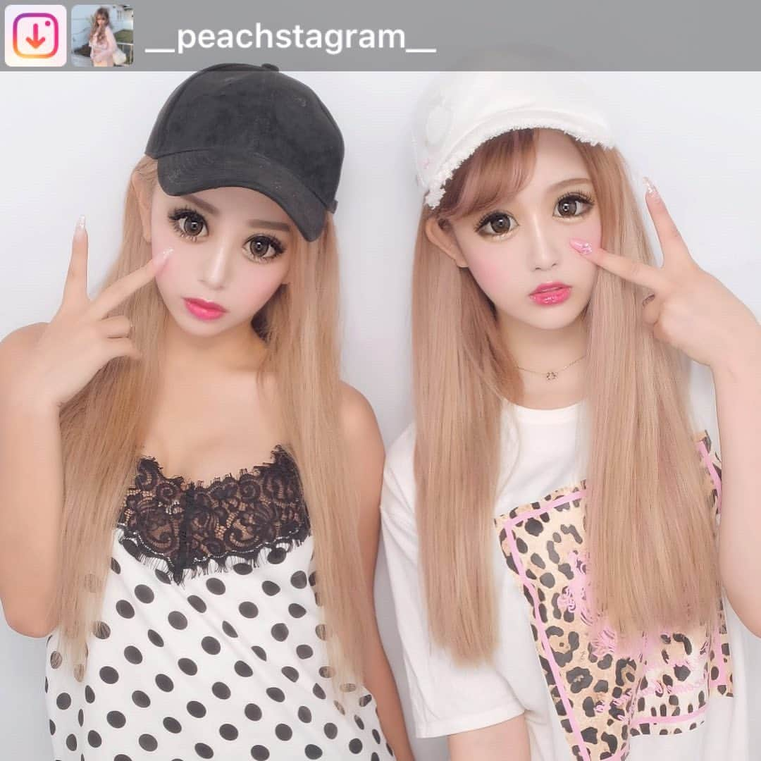 Radyさんのインスタグラム写真 - (RadyInstagram)「. ももc🍑華c🌹 めっかわです〜🥺💗💗 . . #Repost from @__peachstagram__. 華桃🌹🍑 @radychan_no_insta でプリクラ💗💗 #最近また毎日一緒#rady #はなもも」8月21日 22時27分 - radychan_no_insta