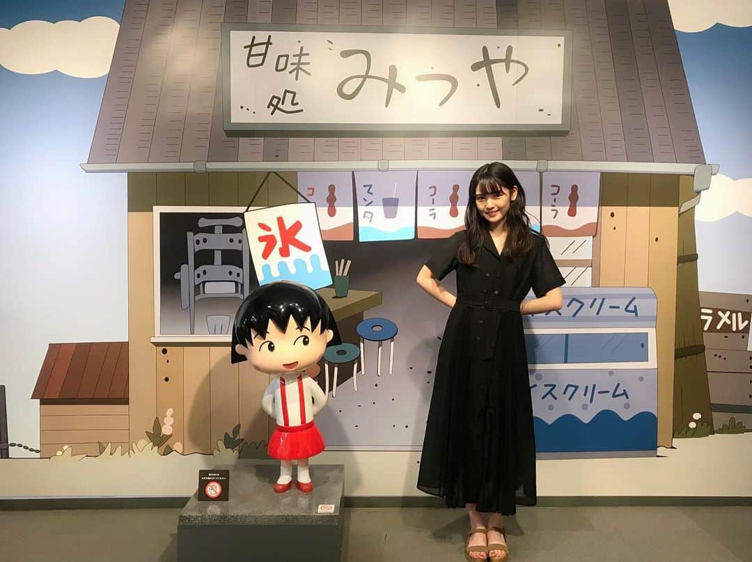 道重さゆみさんのインスタグラム写真 - (道重さゆみInstagram)「ちびまる子ちゃん展行ってきました！幸せでした、感動しました、まるちゃん大好きです。ずっとずっと大好きです。#ちびまる子ちゃん展」8月21日 22時52分 - sayumimichishige0713