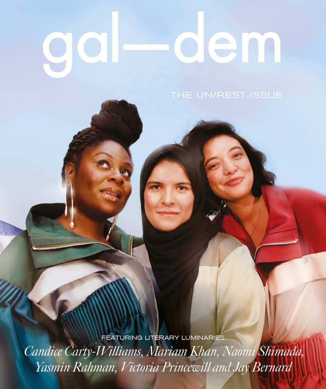 のインスタグラム：「*squealing* ~ because I’m so proud and truly honoured to be featured amongst such icons and admirable thinkers for this dreamy cover shot by @by_nwaka celebrating women & non-binary authors who are out here shaking up the literary landscape. to be photographed amongst your literary peers is something else! I luv you @galdemzine thank you for existing! s/o to @livslittle @charliebcuff for always leading the way 🌹」