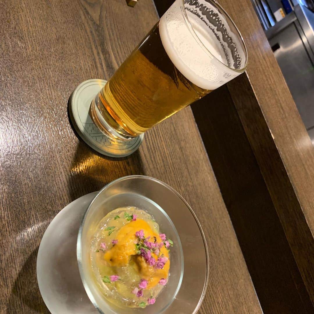 小林美香子さんのインスタグラム写真 - (小林美香子Instagram)「楽しかった沖縄ダイビングも今日で終わり、素敵なコース料理食べてきました！」8月21日 23時05分 - mikakokobayashi0906