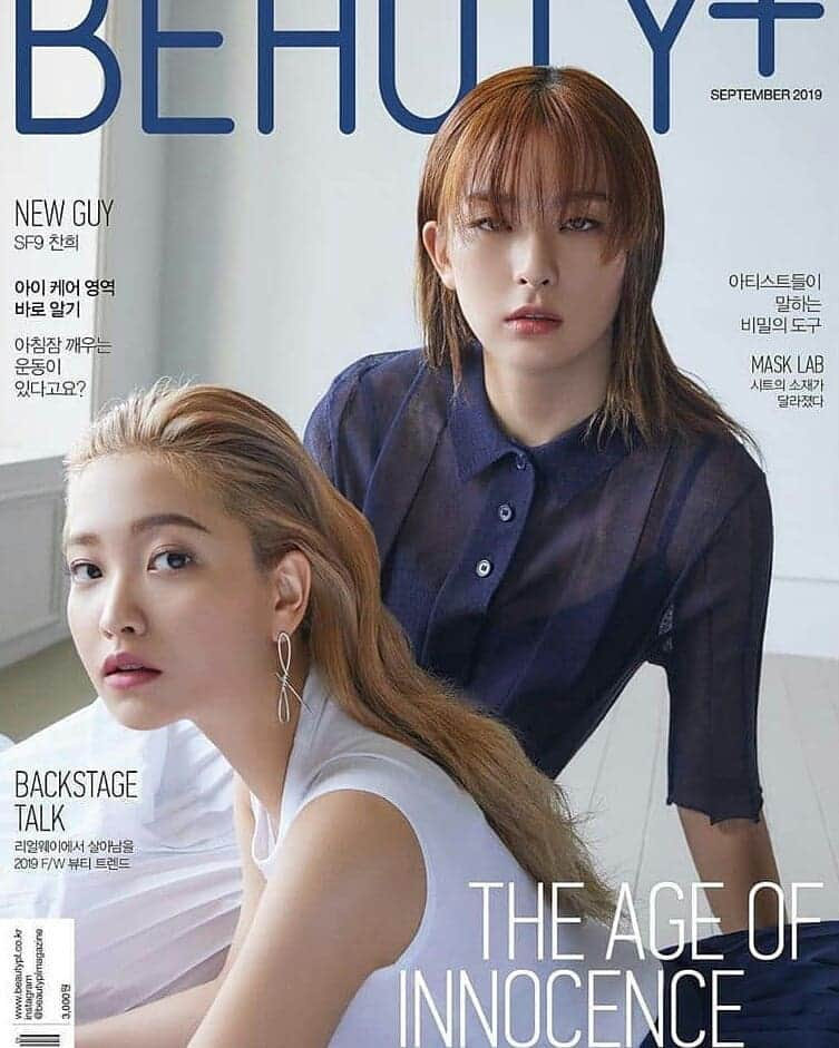 イェリさんのインスタグラム写真 - (イェリInstagram)「YERI & SEULGI for 'BEAUTY+' Magazine September 2019 Issue  #REDVELVET #YERI #레드벨벳 #예리」8月21日 23時15分 - redvelvet_yeri