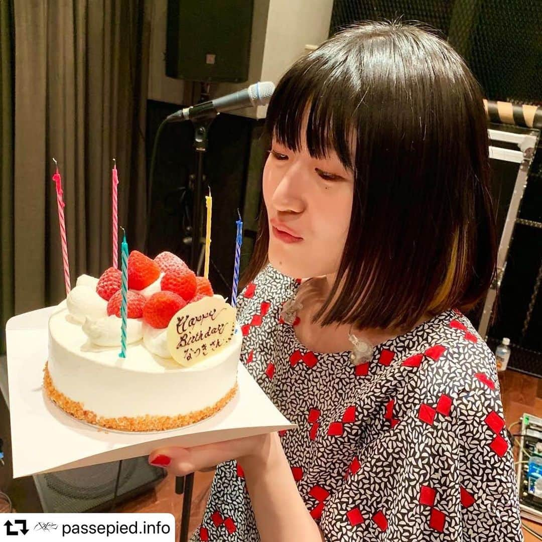 大胡田なつきさんのインスタグラム写真 - (大胡田なつきInstagram)「先日ノ事 #repost @passepied.info ・・・ みんなで大胡田誕生EYEしました。 おめでとうでした◯」8月21日 23時36分 - ogdnnn