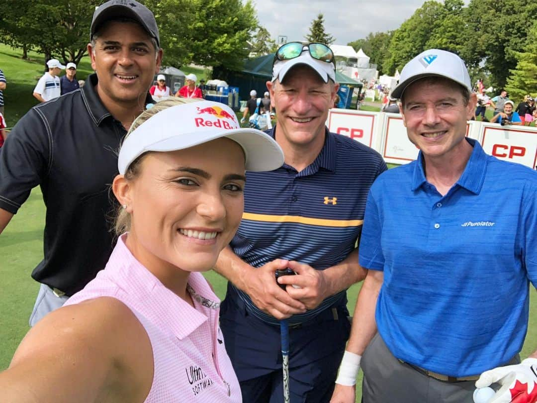 レクシー・トンプソンさんのインスタグラム写真 - (レクシー・トンプソンInstagram)「Pro am group for the @cpwomensopen 😊」8月22日 0時14分 - lexi