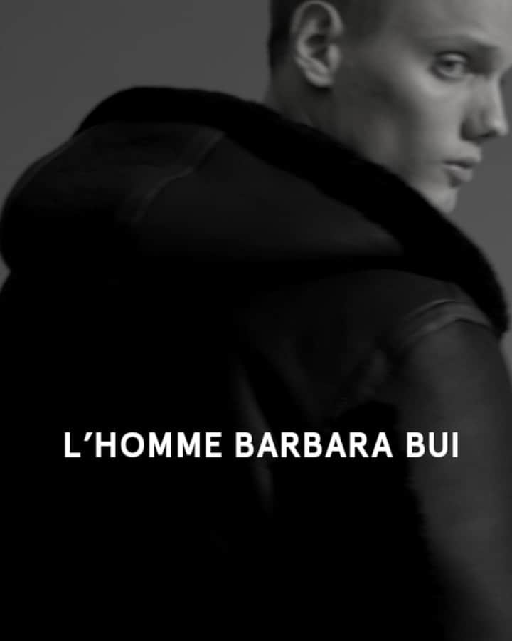 のインスタグラム：「L'HOMME BARBARA BUI Un vestiaire cool teinté de rock à découvrir dès Septembre.  @dusan.latinski shot by @ecoutecherie  #LHommeBarbaraBui #BarbaraBuiFW19 #comingsoon」