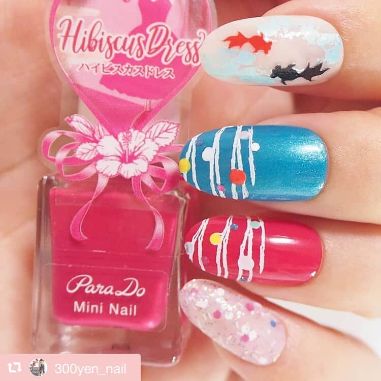 パラドゥ (ParaDo) ネイル部のインスタグラム
