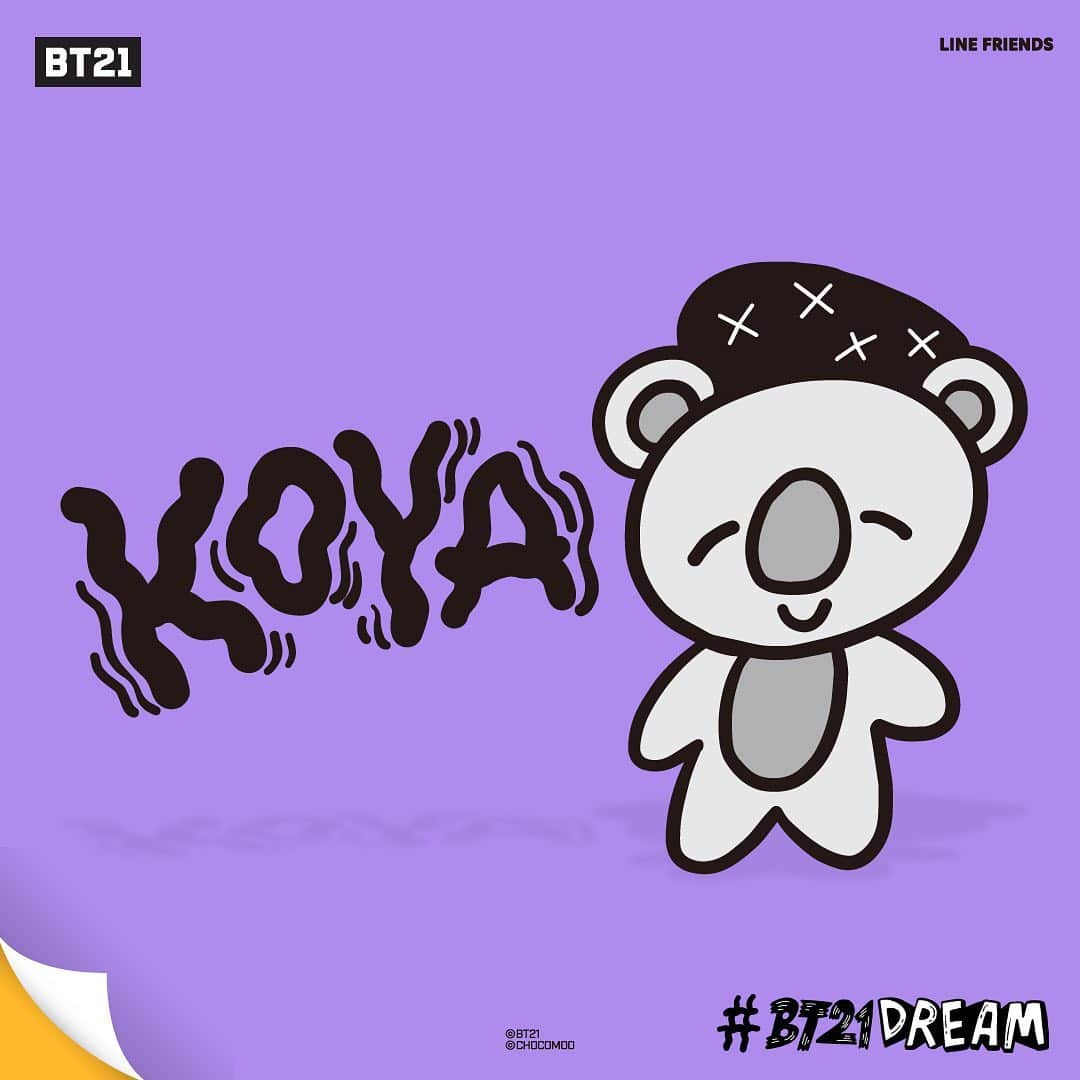 のインスタグラム：「#BT21DREAM﻿ ーPOP UP STOREー﻿ *Laforet,TOKYO﻿ *ShinsaibashiOPA,OSAKA﻿ coming soon:)!!﻿ #BT21 #Chocomoo #WHATISYOURDREAM」