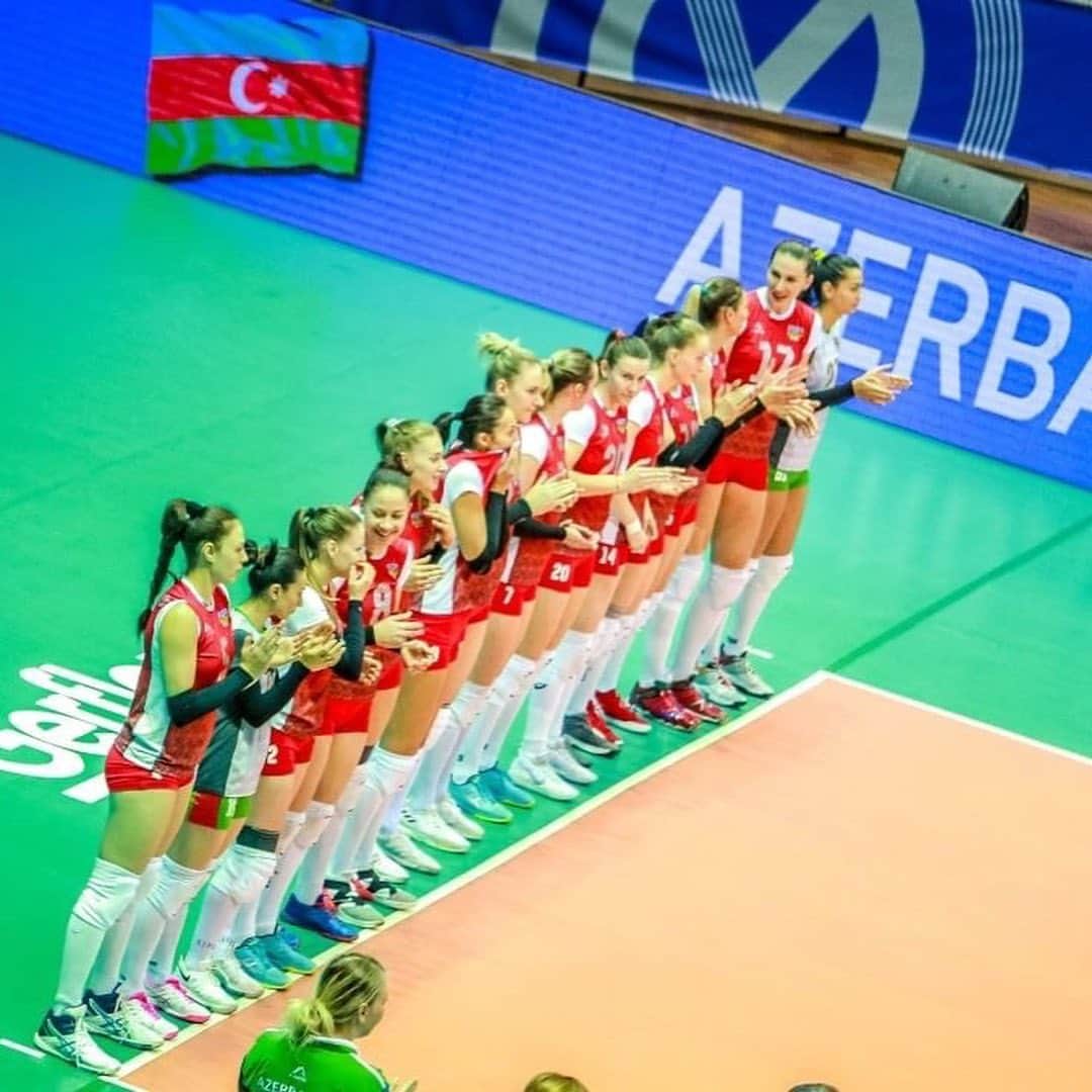 ポリーナ・ラヒモワさんのインスタグラム写真 - (ポリーナ・ラヒモワInstagram)「2.08.2019 match Azerbaijan-Brasil 2:3#tbt #volleyball#polinarahimova #qualificationolympicgames #azerbaijan #brasil #uberlandia」8月22日 5時28分 - polina_rahimova