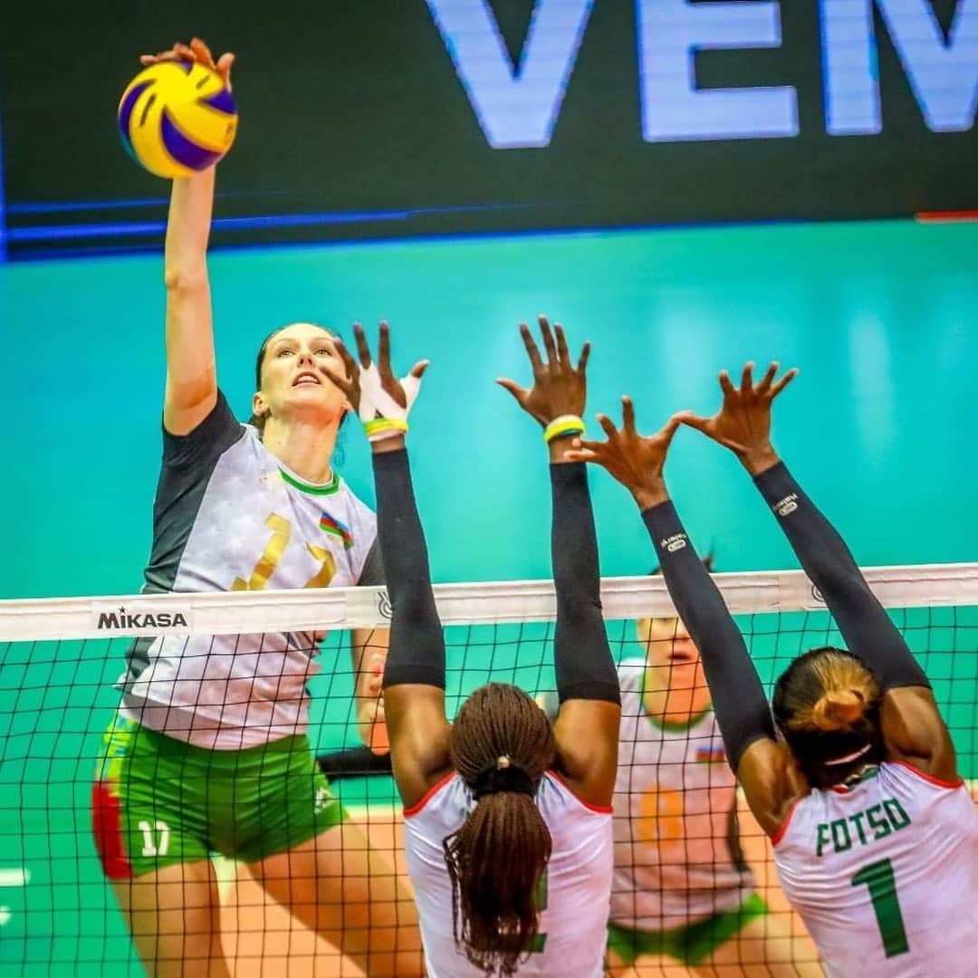 ポリーナ・ラヒモワさんのインスタグラム写真 - (ポリーナ・ラヒモワInstagram)「3.08.2019 match Azerbaijan-Cameroon 3:0 #tbt #volleyball #polinarahimova #qualificationolympicgames #PR17 #moredance #morefun #azerbaijan #brasil #uberlandia」8月22日 5時56分 - polina_rahimova