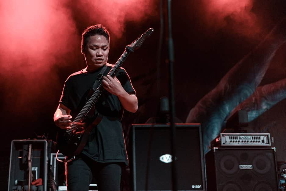 Crystal Lakeさんのインスタグラム写真 - (Crystal LakeInstagram)「Thank you SLC!!! Denver, CO tonight!! Photo: @jtcavey (from @erraband) #CrystalLake #Northlane #Erra #Currents #NeinAlienTour」8月22日 7時25分 - crystallake777