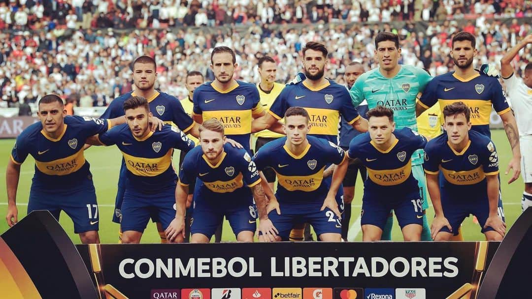 のインスタグラム：「Excelente trabajo de todo el equipo!!!! #VamosBoca #VamosPorMas #CopaLibertadores 🔷🔶」