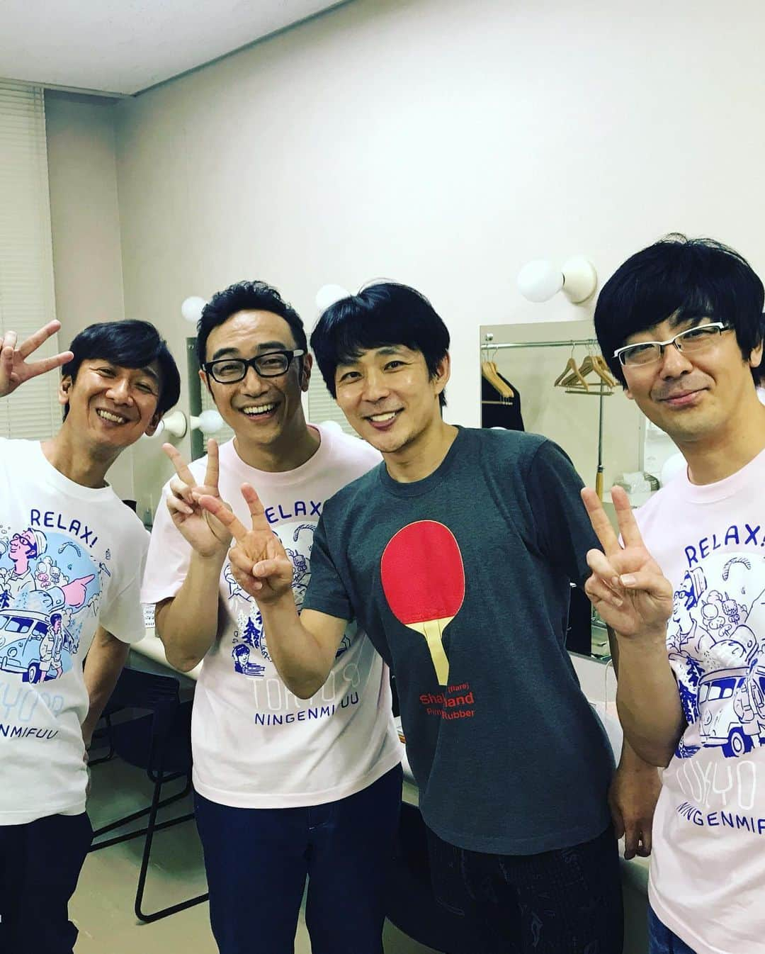 角田晃広さんのインスタグラム写真 - (角田晃広Instagram)「第21回東京03単独公演『人間味風』 2日目終了！ありがとうございました！  久しぶりの山下君。 『これは経費で落ちません！』でご一緒させてもらってます高橋洋さん。 そしてハマケンと！  #東京03#人間味風#山下健二郎#高橋洋 さん#これは経費で落ちません #ハマケン」8月22日 22時07分 - akihiro_kakuta