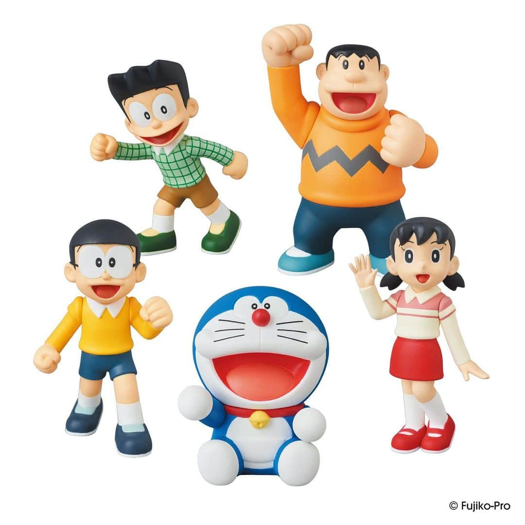 MEDICOM TOYさんのインスタグラム写真 - (MEDICOM TOYInstagram)「2020年1月発売予定🌈✨ © Fujiko-Pro  #doraemon #nobita #shizuka #jaian #suneo #fujikopro #medicomtoy #ドラえもん  #のび太 #しずかちゃん #ジャイアン #スネ夫 #藤子プロ #メディコムトイ」8月22日 17時23分 - medicom_toy