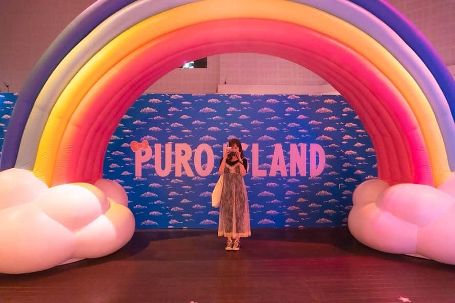 三浦千花音のインスタグラム：「Sanrio Puroland ♡ ﻿ かわいすぎてテンション上がった、、！﻿ ﻿ 小さいころからサンリオ好きなのに﻿ はじめてのピューロでした！ ﻿﻿ #sanriopuroland」