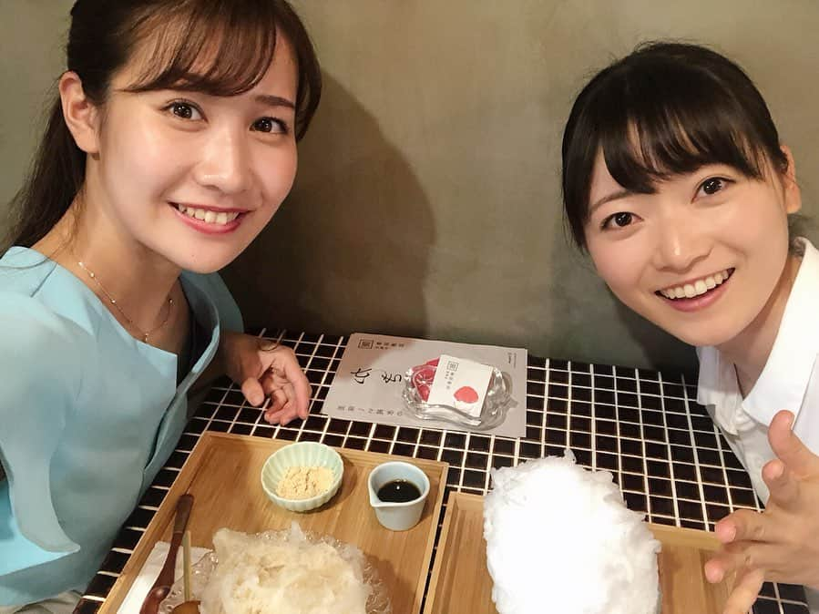 島津咲苗さんのインスタグラム写真 - (島津咲苗Instagram)「コレクルで紹介したお店🍧「澤田商店」にて、南雲ちゃんと😉(少し前のものですが・・・) お伝えするのがギリギリになってしまいましたが、明日からコレクルは新人の南雲ちゃんが担当します！ そのため、私がスタジオに出演するのは木曜日(イマネタ)になります！！ ただ、明日はイレギュラーで金曜ですがイマネタを担当します⭐️つまり、スタジオに女性アナウンサーが4人！ということに😆(笑)  イマネタでは #ハンズメッセ についてお伝えします！ 南雲ちゃん初登場のコレクルも、イマネタも、是非ご覧ください。  #ドデスカ #イマネタ #コレクル #メーテレ #かき氷 #名古屋かき氷 #かき氷巡り #かき氷🍧 #澤田商店 #名古屋グルメ #名古屋観光 #南雲穂波 アナ #島津咲苗」8月22日 18時21分 - sanae_shimazu