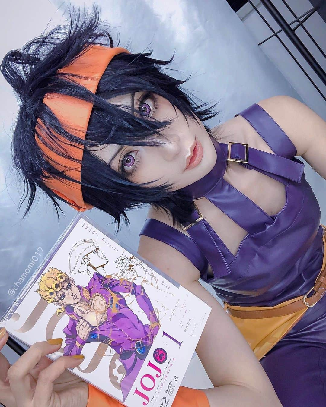 華密美琉さんのインスタグラム写真 - (華密美琉Instagram)「#コスプレイヤー #jojocosplay #giogiocosplay #ジョジョコスプレ #jojosbizarreadventure #ジョジョの奇妙な冒険 #ジョジョの奇妙な冒険黄金の風 #ナランチャ  ツイートはこちら💁‍♀️ https://twitter.com/chamomi017/status/1144638459975311361?s=21 DVDを見返してみんなの冒険の軌跡を辿りましょう！タワレコイベントもあと少し！！ #コスプレ撮影 #コスプレ好き #cosplayer #cosplay #cosplaygirl #コスプレイヤー自画撮り部  #ジョジョ5部 #jojo #ジョジョラー #アニメ #ジョジョアニメ #DVD #ブルーレイ #ナランチャギルガ #ナランチャギルガコスプレ #エアロスミス #スタンド使い 🌼🌼🌼🌼🌼🌼🌼🌼🌼 ジョジョの奇妙な冒険 第5部 黄金の風 #ジョジョ #GIOGIO #jojo_anime 🌼🌼🌼🌼🌼🌼🌼🌼🌼」8月22日 18時45分 - chamomile_chami