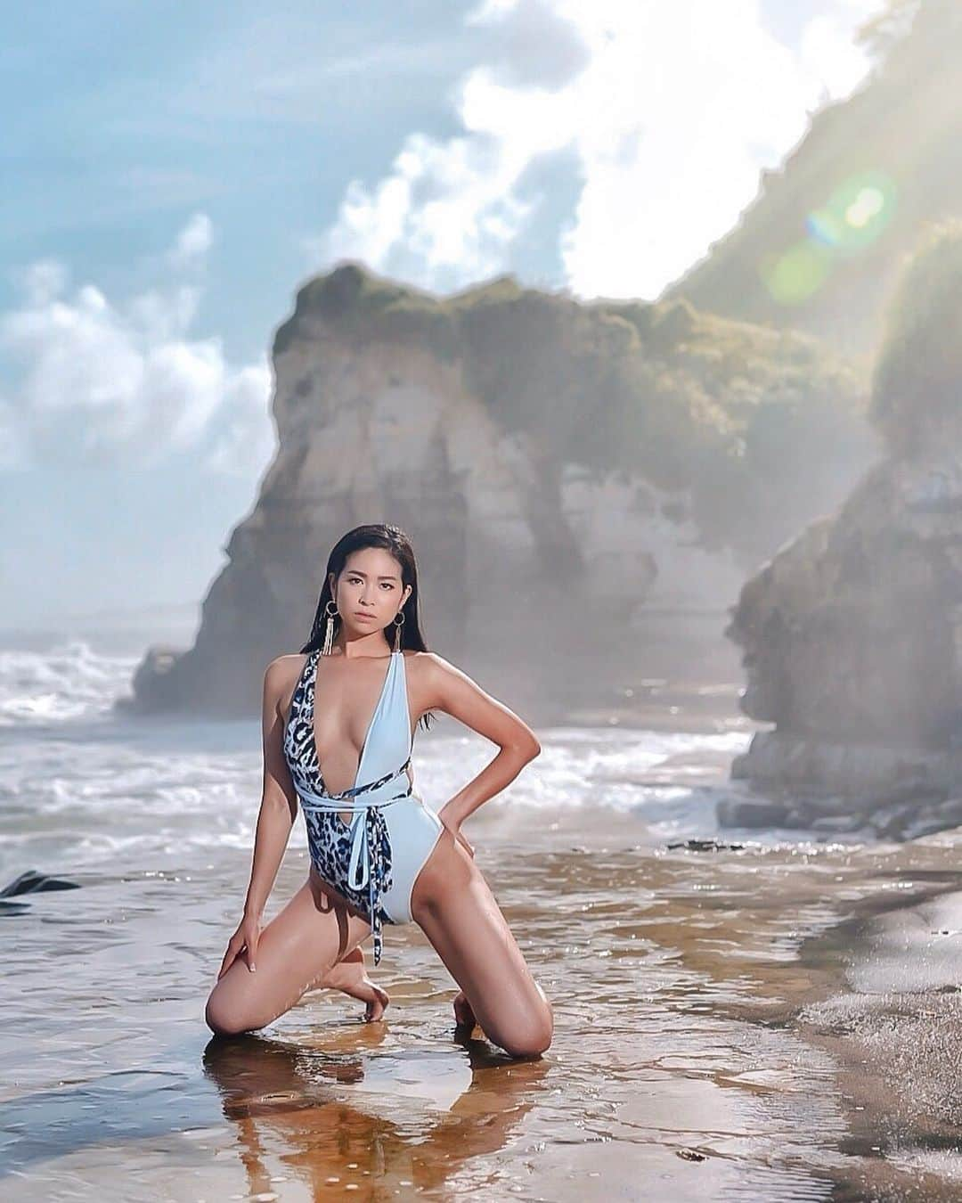 冨田七々海のインスタグラム：「・ Model: @nanamitomita  PC: @showa2rin.jp ・ Summer means beach photoshoot sessions!☀️ ・ ・ #photoshoot #model #missecojapan #nanamitomita #missjapan #photography #beach #bikini #missjapan #swimwear #beachbody #bodymotivation #fitness #ビーチ #撮影 #ミスジャパン #モデル #ミスコン #ミスエコ #ミスカッパドキア #missCappadocia #作品撮り #撮影モデル #海 #夏 #ビキニ #水着」