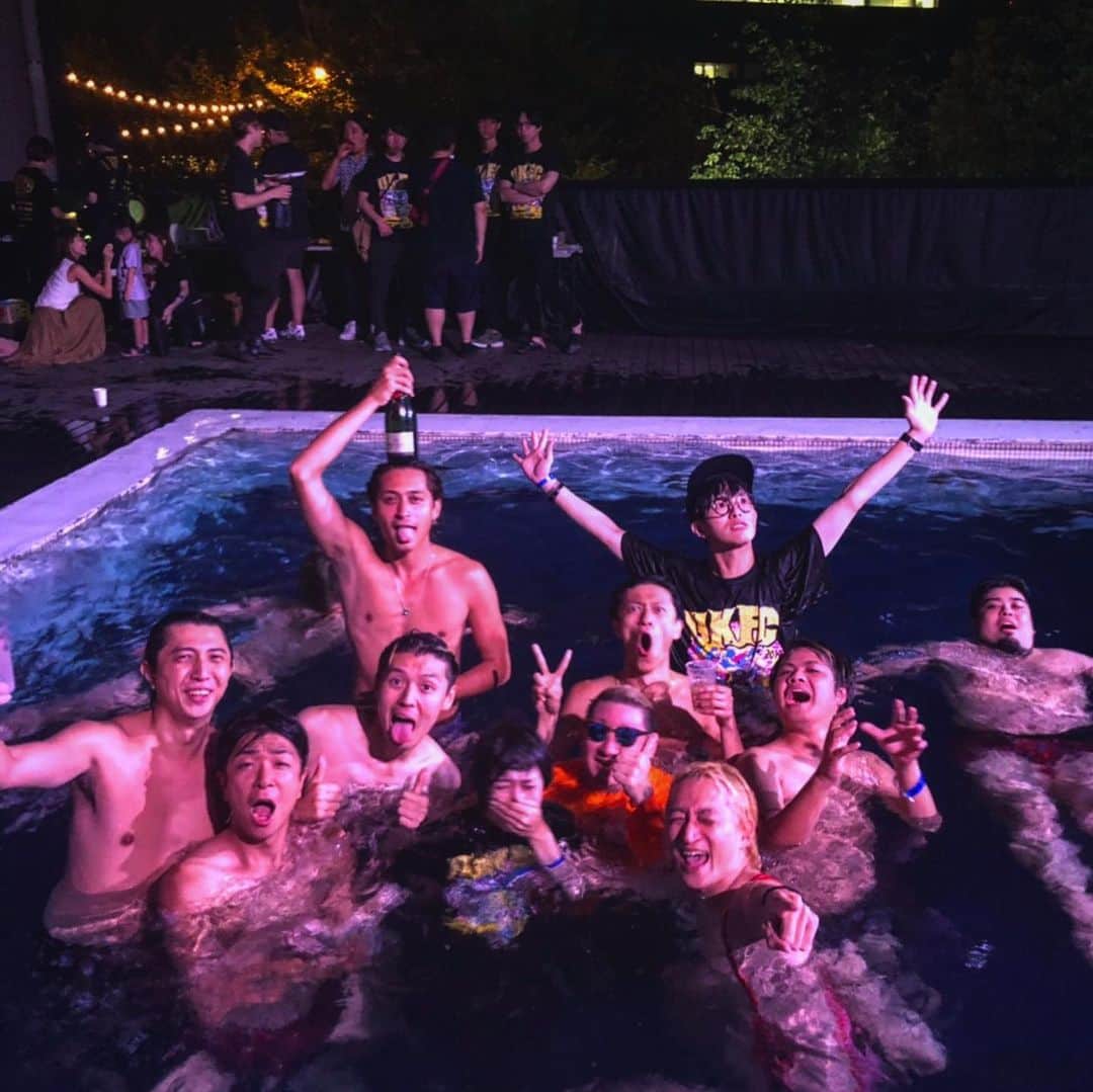 たなしんのインスタグラム：「たまには陽キャ感  #UKFC2019 #新木場 #totalfat #bigmama」