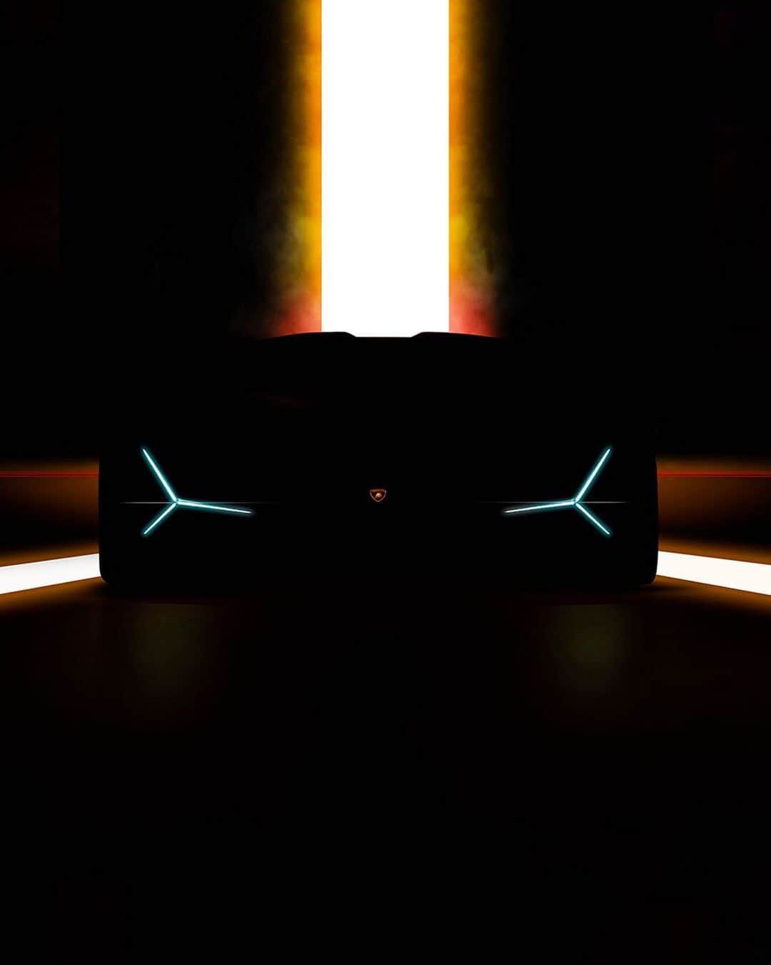 のインスタグラム：「Something new is on the way. Can’t wait to see it? Just open your eyes to the future. Are you ready for @iaamesse?  #Lamborghini #IAA2019」