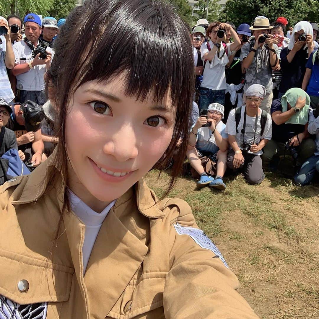 のインスタグラム：「おはよ☀︎ 夏コミ4日目の写真  #goodmorning #cosplaygirl」